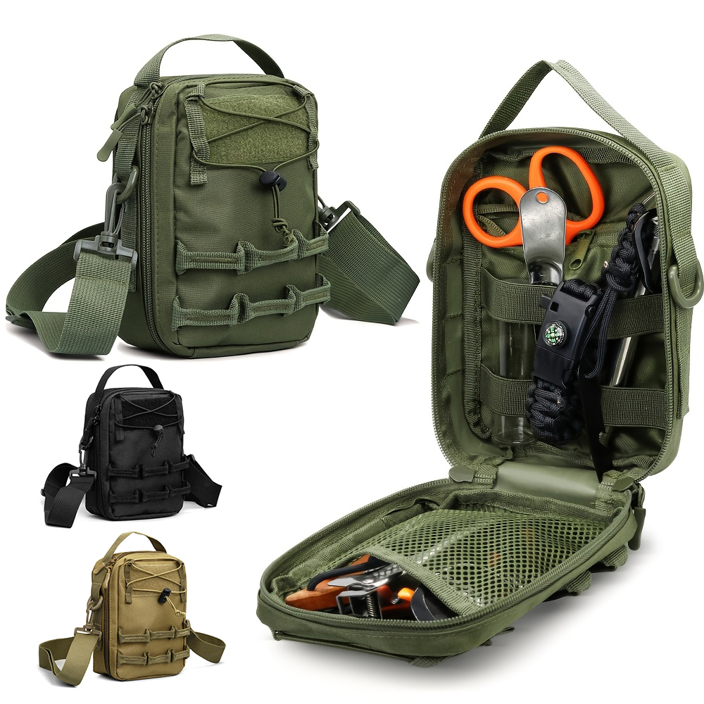 Edc Able Carry - Pochette tactique Molle avec bandoulière, pochette