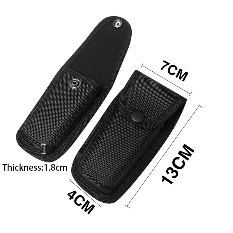 Grande pochette en nylon noir  - Edc Everyday Carry Knives avis et prix