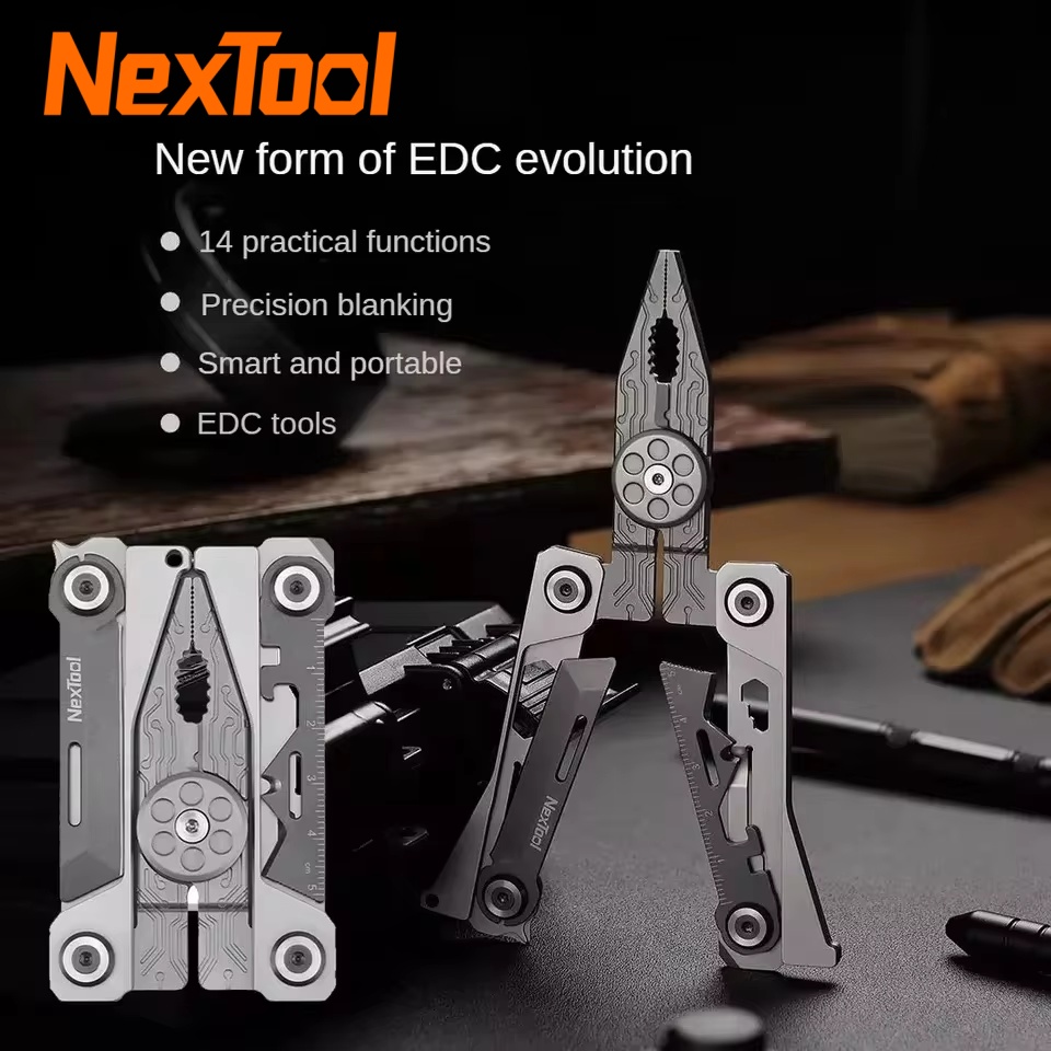 Nextool 14 en 1 lame argentée  - Edc Able Carry avis et prix