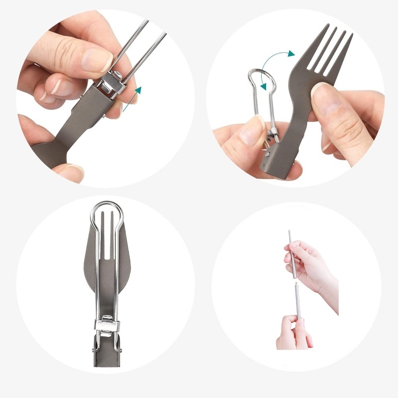 Ensemble d'ustensiles pliables - Edc Everyday Carry Knives avis et prix