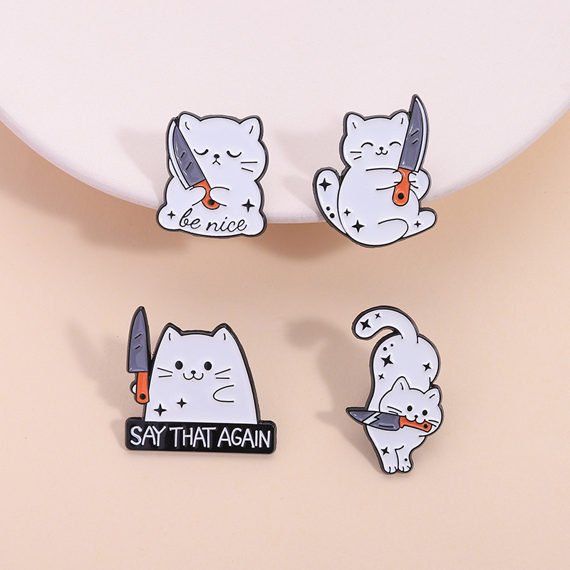 Broche en émail pour petit cou - Edc Everyday Carry Knives avis et prix