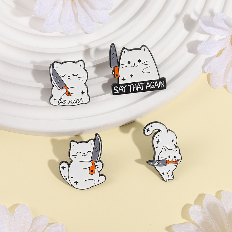 Broche en émail pour petit cou - Edc Everyday Carry Knives avis et prix