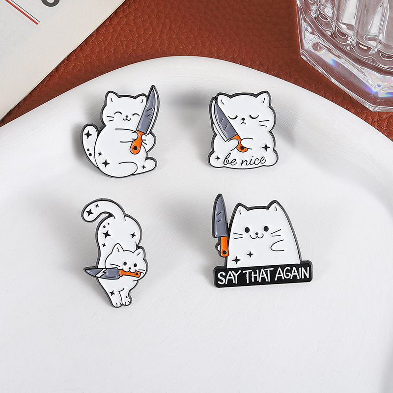 Broche en émail pour petit cou - Edc Everyday Carry Knives avis et prix