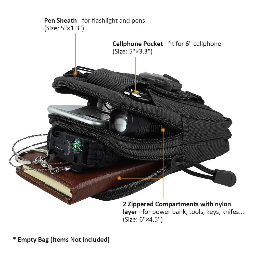 Sacs de ceinture tactiques mul - Edc Able Carry avis et prix